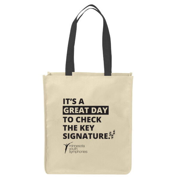 Port Authority® Upright Essential Tote - Printed Logo Thumbnail