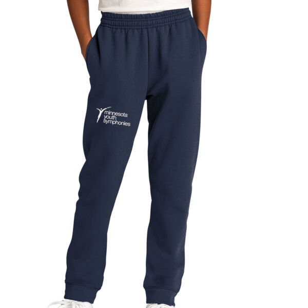 Port & Company ® Youth Core Fleece Jogger - Embroidered Logo Thumbnail