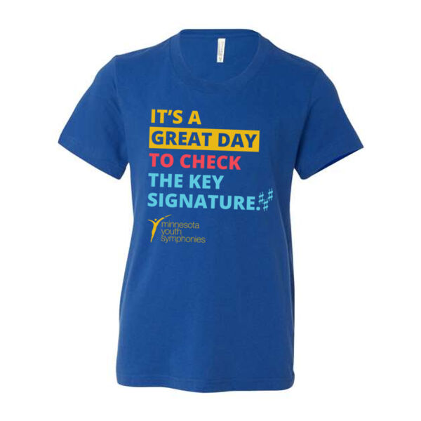 BELLA + CANVAS - Youth Jersey Tee - Printed Logo Thumbnail