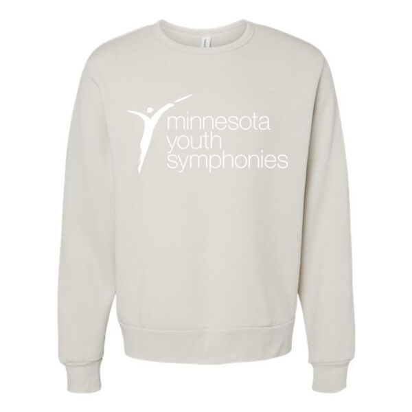 Unisex Sponge Fleece Classic Crewneck Sweatshirt - Printed Logo Thumbnail