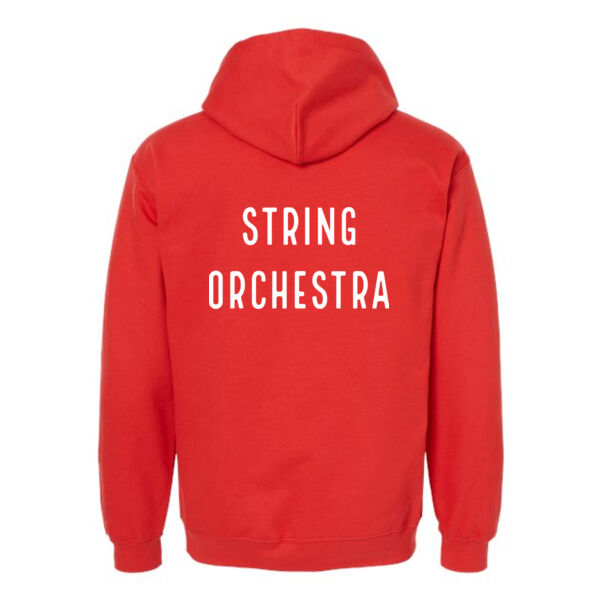 **CLOSEOUT ITEM** Softstyle® Hooded Sweatshirt - Printed Logos Thumbnail