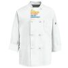 Eight Knot Button Chef Coat with Thermometer Pocket Thumbnail