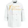 Eight Knot Button Chef Coat with Thermometer Pocket Thumbnail