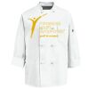 Eight Knot Button Chef Coat with Thermometer Pocket Thumbnail