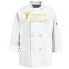 Eight Knot Button Chef Coat with Thermometer Pocket Thumbnail