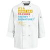Eight Knot Button Chef Coat with Thermometer Pocket Thumbnail