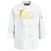 Eight Knot Button Chef Coat with Thermometer Pocket Thumbnail