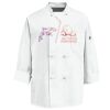 Eight Knot Button Chef Coat with Thermometer Pocket Thumbnail