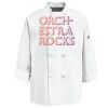 Eight Knot Button Chef Coat with Thermometer Pocket Thumbnail