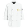Button Chef Coat with Thermometer Pocket Thumbnail