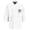 Button Chef Coat with Thermometer Pocket Thumbnail
